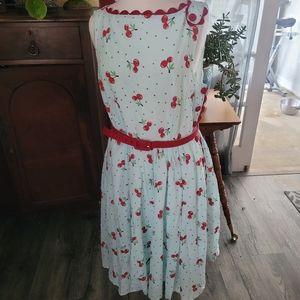 Cherry Swing Dress